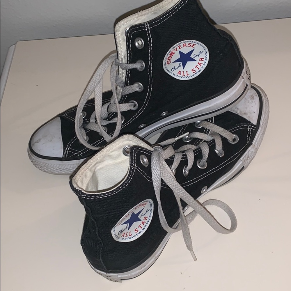 Converse high tops (black)